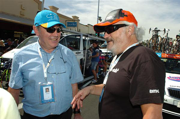 Eddy  Merckx & Sandy Rihs